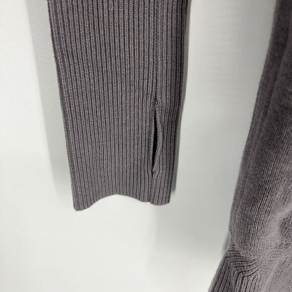 Lululemon Sweater Size 6 Heathered Mystique Purple Gray City Street Cardigan - Picture 3 of 6